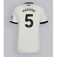 Echipament fotbal Manchester United Harry Maguire #5 Tricou Treilea 2024-25 maneca scurta